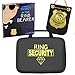 Tickle & Main Ring Bearer Proposal Gift Set - Youth S/M, Ages 4 & Up, Black Polyester - Includes Storybook, Leather Badge & Security Briefcase - Kids Ring Bearer Gifts