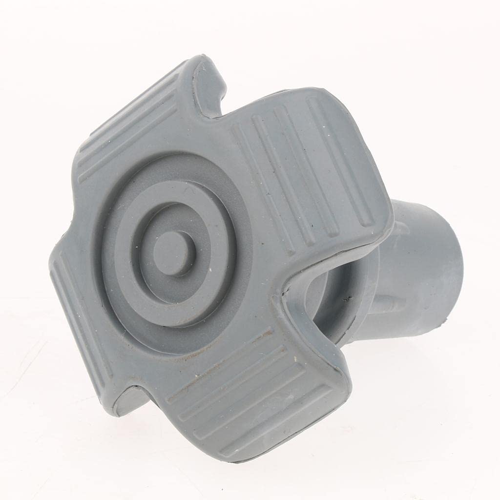 3 Piezas Tapón de Caucho para Bastón Punta Antideslizante Repuesto de Bastones Tope para Muletas Goma Resistente Y Duradera Adecuado para, 3 piezas