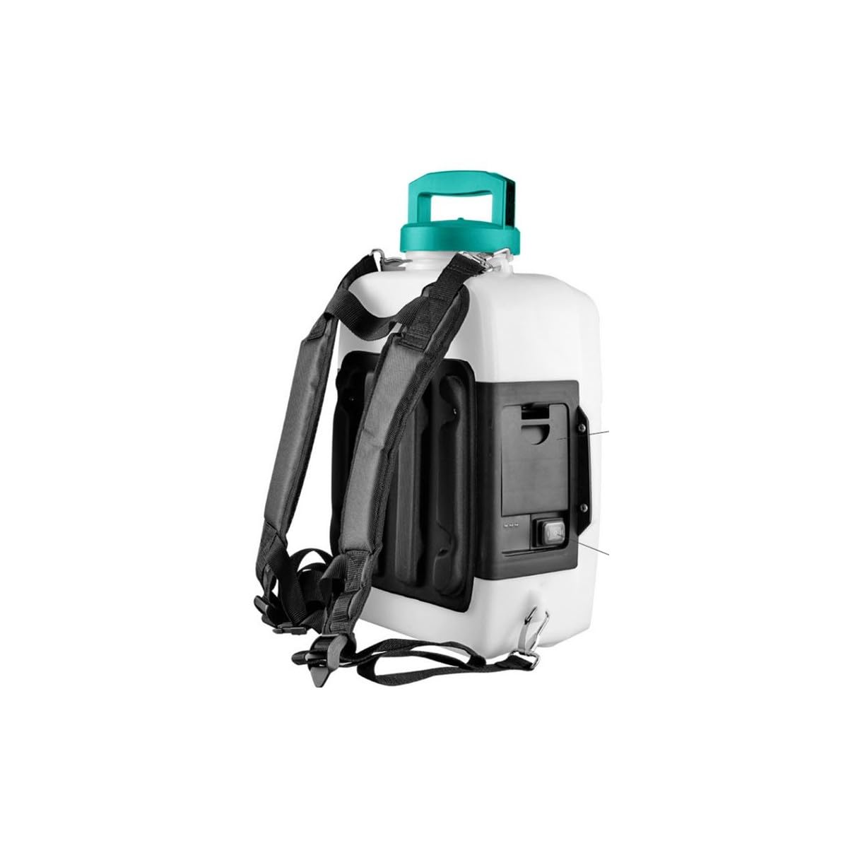 INTEC - Pulvérisateur Electrique à Batterie 20V Lithium 4.0Ah Pulvérisateur Jardin 12L 2 Lances Fibre et INOX + 4 Buses
