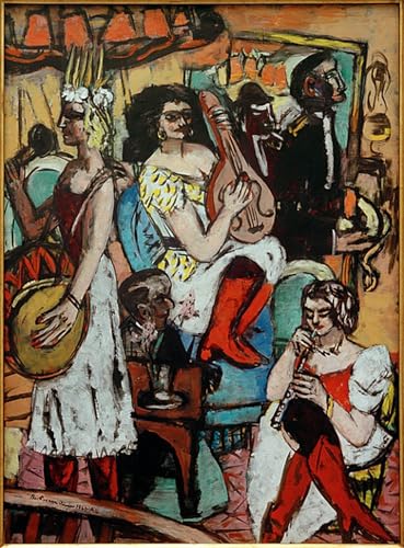 Cuadro de lienzo Max Beckmann una pintura elegante para decorar salones modernos 60x90