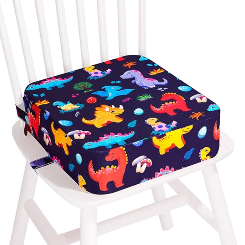 Toddler Booster Seat for Kitchen Chair, Non-Slip Kids Dining Tabl...
