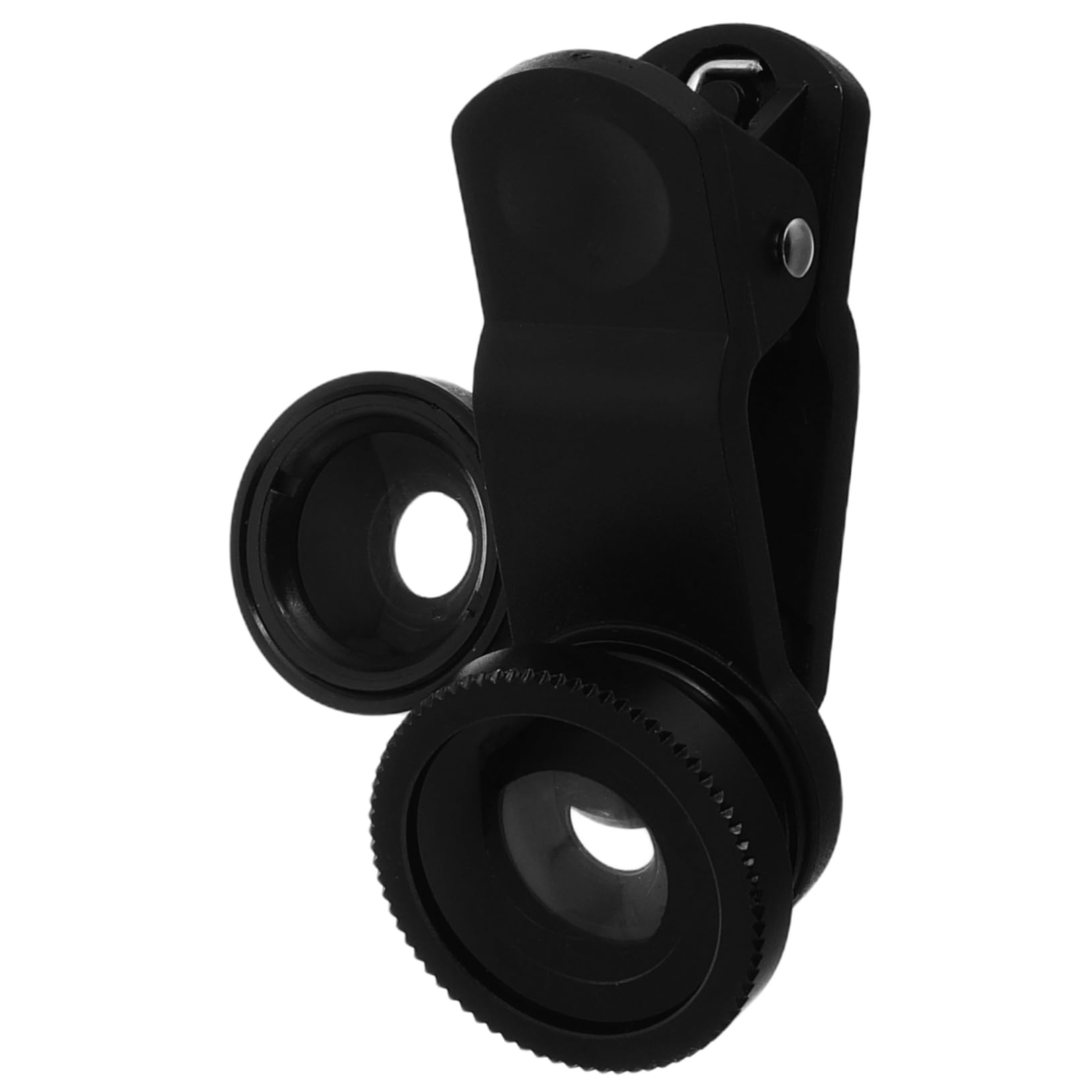 Mikinona Versatile Phone Magnifier Lens Wide-Angle Fisheye for Smartphones Clip-on Camera Accessory