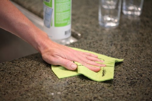 Image of Skoy Bundle, 2-Pack Scrub, and 4-Pack Swedish Dishcloth, Reusable Cleaning Products for Kitchen and Household, Planet-Friendly, Dishwasher Safe Soft Scrub, Monochromatic Colors