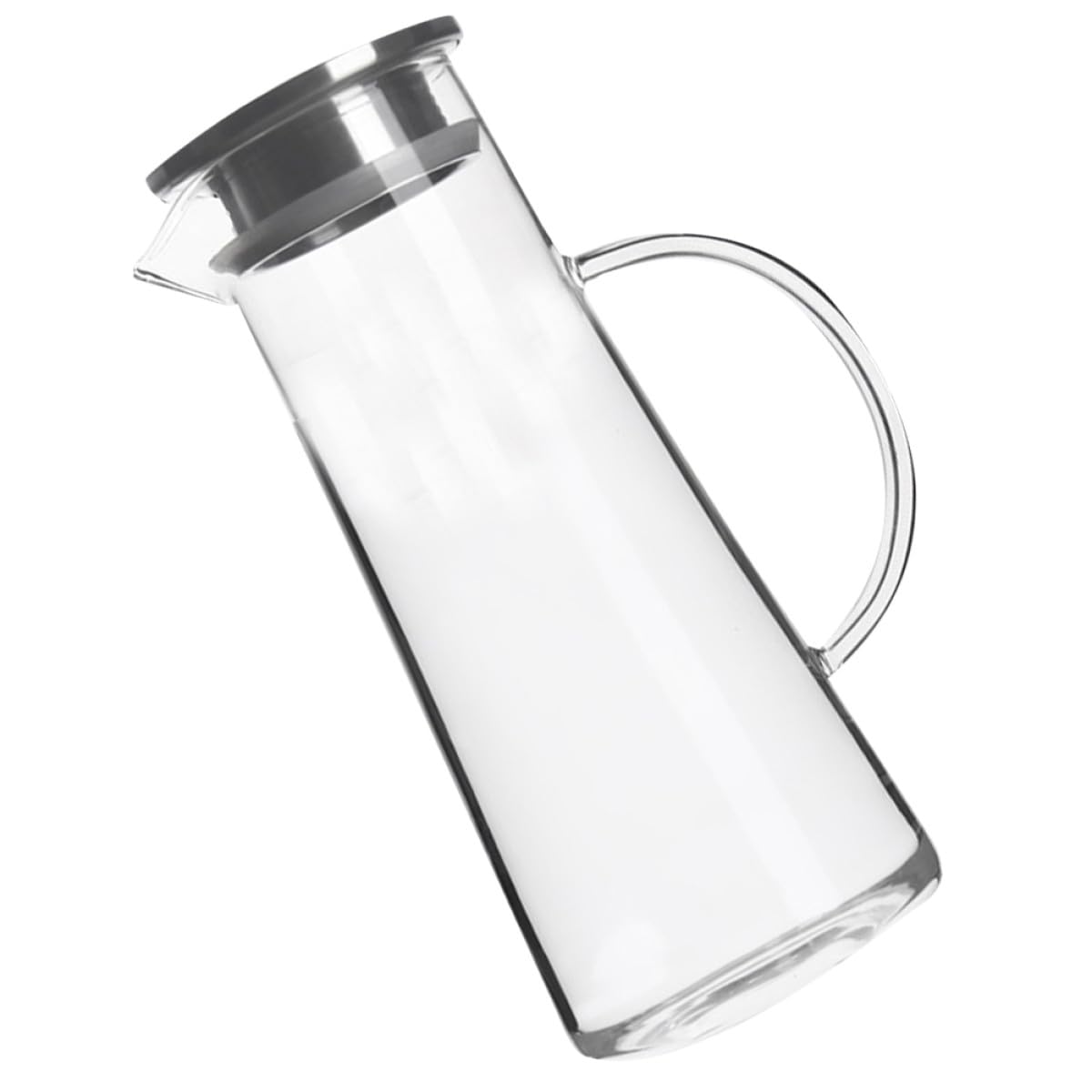 Bouteille d'eau en verre borosilicaté 1450ml pour table et repas en famille