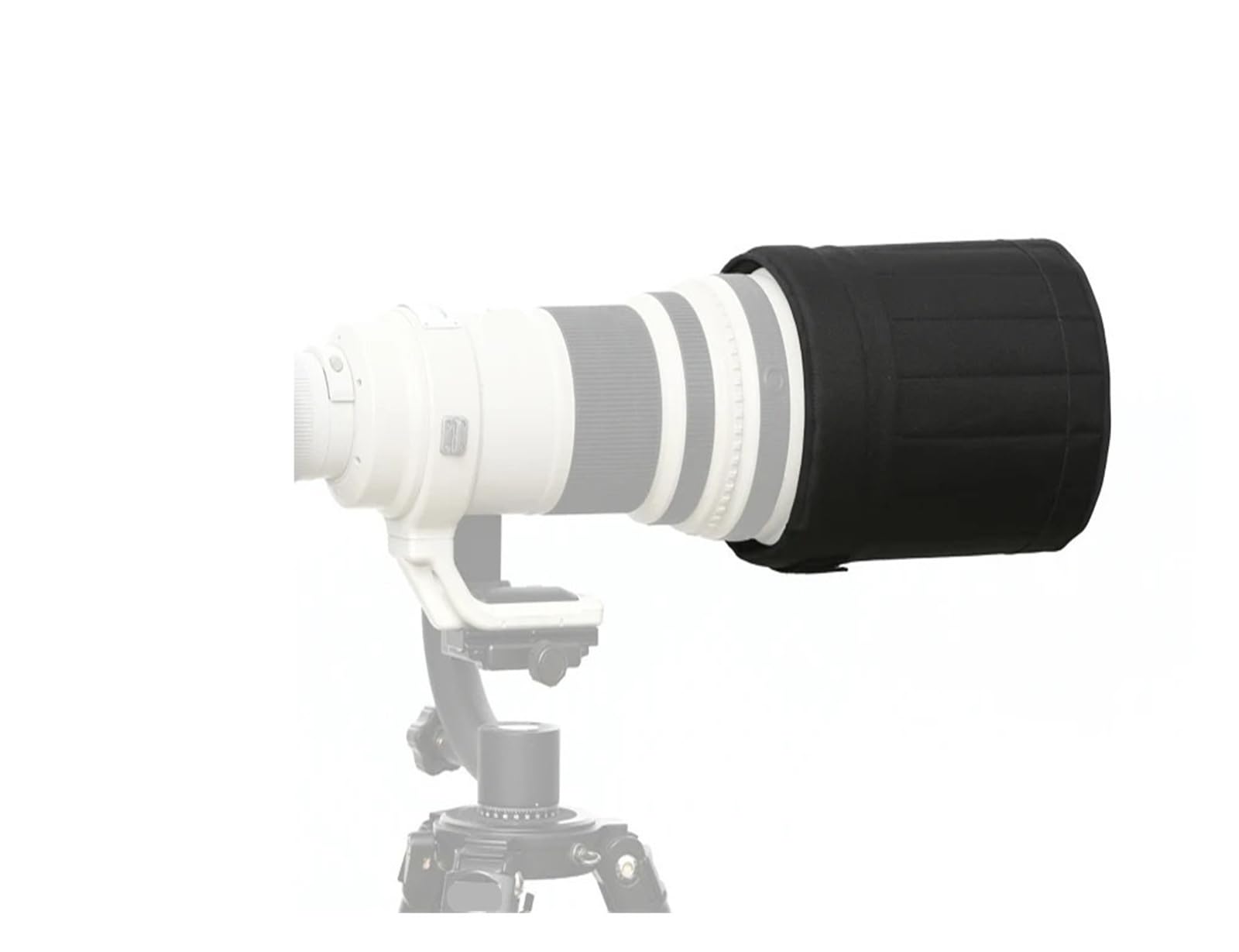 Pare-Soleil d'objectif Reflex 600 mm F/4 Pliable (L)(Black)