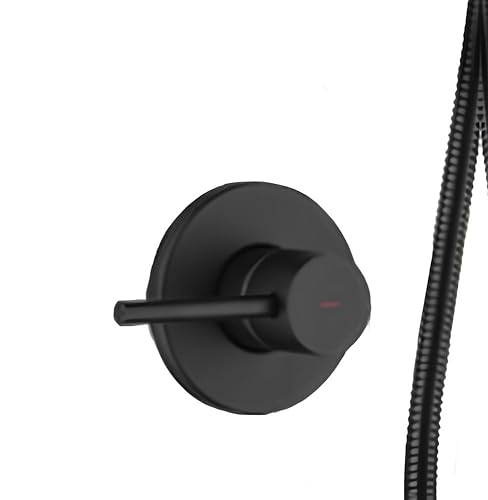 SUBEIXI 2 Handle Shower Faucet Wall Mounted Two Handles Shower