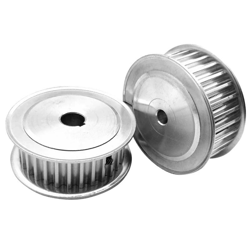 Engranaje recto Motor Piñón Engranaje Rueda de correa distribución, 1 pieza HTD 8M AF 38T 40T Diámetro los dientes 10 mm - 38 Ancho la 25 8 M Polea transmisión aleación aluminio(19mm,38 Teeth 1pc)