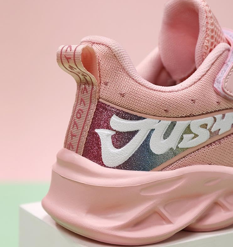 Toddler/Little Kid/Big Kid Girls Sneakers Kids Shoes Unisex Lightweight Breathable Athletic Running Tennis Fitness Shoes4