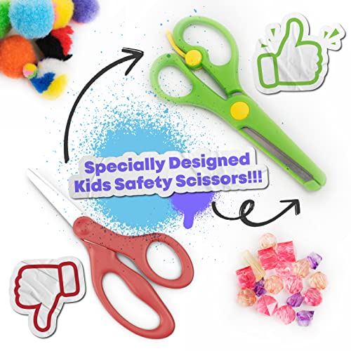 Arts And Crafts For Girls Ages 8-12 - 1000+ Piece Crafts For Kids Ages 4 5 6 7 8 9 10 11 & 12 Year Old Girls & Boys - Crafts For Kids Ages 4-8 - Art Supplies For Kids 9-12 - Craft Set Box - Gift Ideas #TOP3