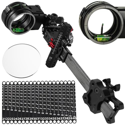 Viseur pour arc à poulies ambidextre pour stabiliser le tir longue distance
