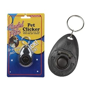 PMS-Dog-Training-CLICKER-ON-Key-Ring-ON-Slide-ON-Card - Cucciolini Doodles PMS-Dog-Training-CLICKER-ON-Key-Ring-ON-Slide-ON-Card