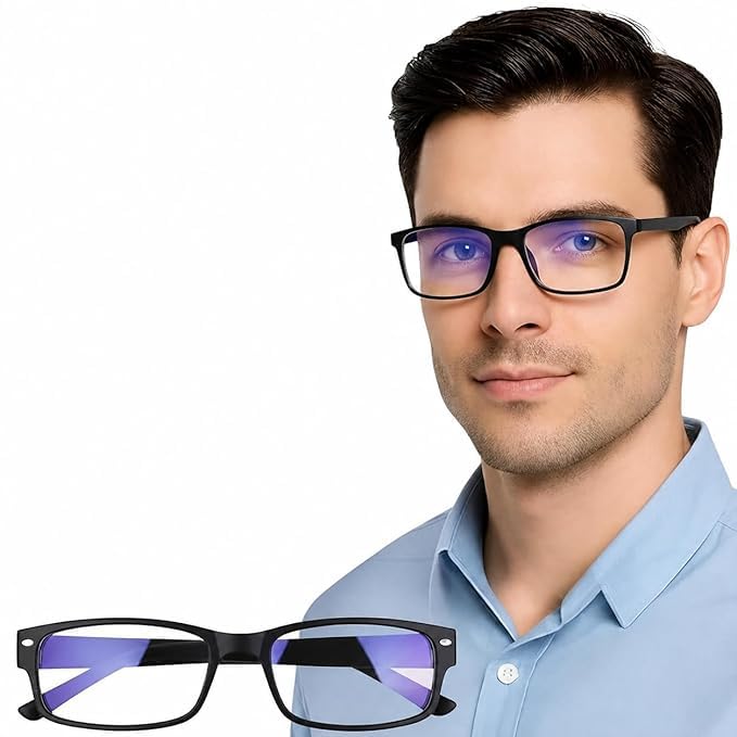 One Power Adjustable Reading Glasses for Men & Women | Auto-Adjusting Focus from +0.5 to +2.5 | HD Vision, Lightweight Flexible Frame, Anti-Glare Lenses for Reading, Mobile & Computer Use-image-42