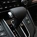 BeHave Car Gear Shift Cover, Genuine Leather Shift Lever Cover fit for Honda 2017 CRV,Pack of 1 Piece Black Leather Cover Gear Shifter Knob