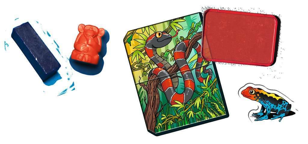Ravensburger 18957 - Calendario de Adviento para niños, Aventura en la Selva, 24 Puzzles para entusiastas de la Salida a Partir de 6 años