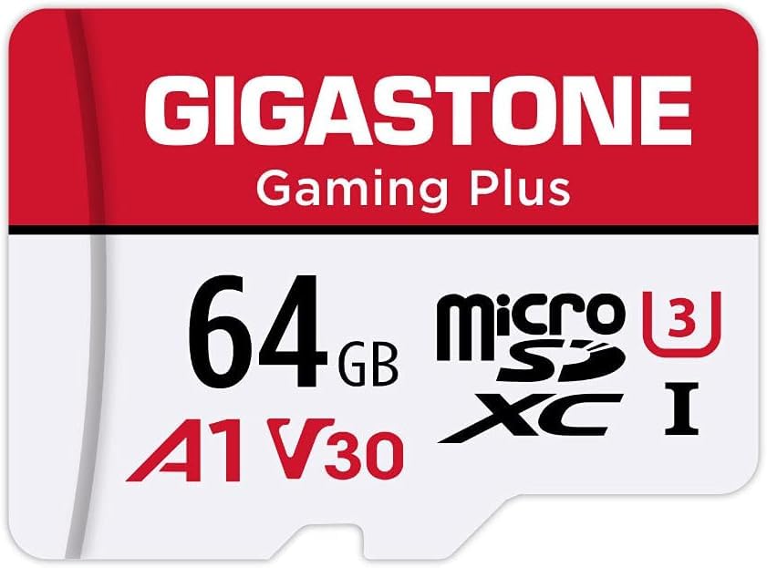 【for Switch 1 Only】 GIGASTONE 64GB Micro SD Card, Gaming Plus, Nintendo-Switch Compatible, High Speed 90MB/s, 4K UHD Video Recording, Micro SDXC UHS-I A1 V30 U1 Class 10-image-40