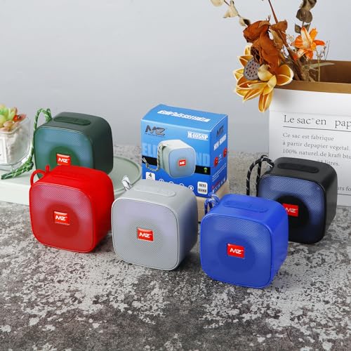 Image of MZ M405SP (Portable Bluetooth Speaker) Dynamic Thunder Sound, in Built RGB Light 5 W Bluetooth Speaker (Green, Stereo Channel)
