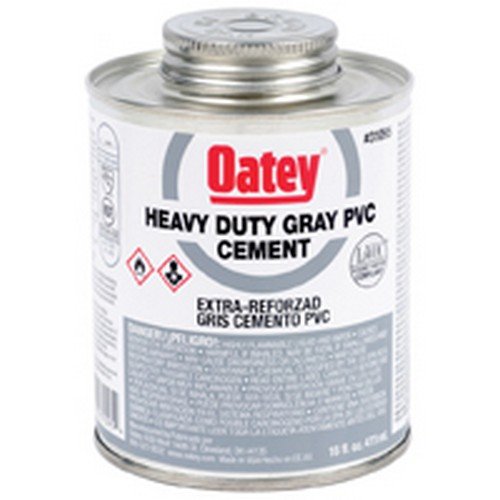 Oatey Heavy Duty Gray Cement For PVC 16 oz.