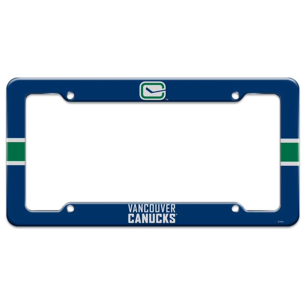 NHL Vancouver Canucks Logo License Plate Tag Frame