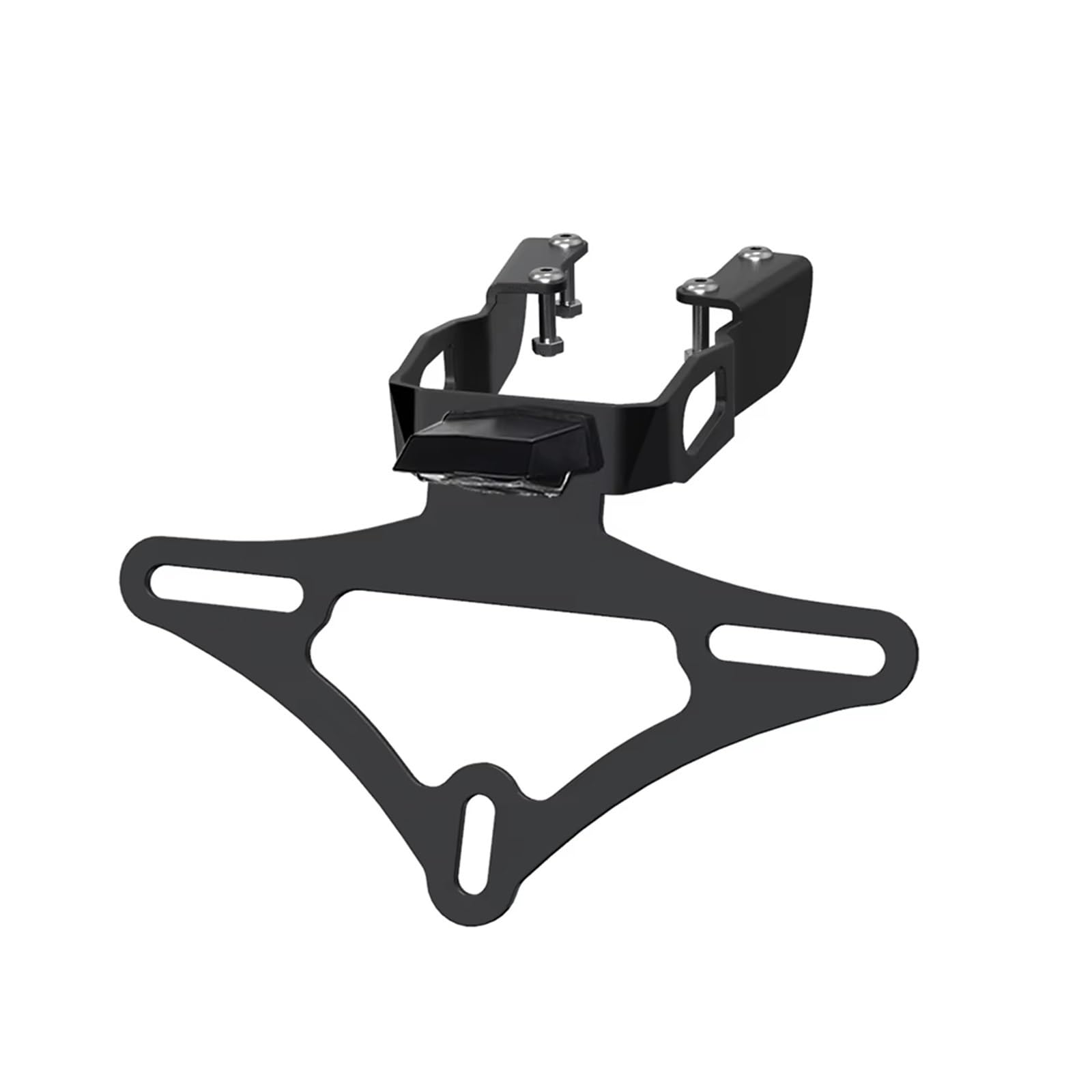 targa moto Per Kawasaki Z500 Per Ninja 500 Z 500 Per Ninja500 SE 2024 2025 Portatarga Moto Per Fender Eliminator Portatarga Moto(Nero)