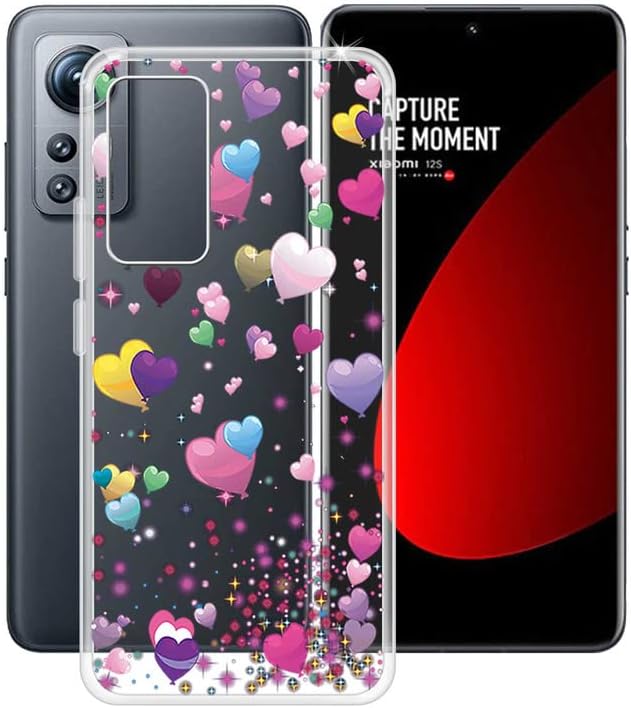 Phone Case for Xiaomi 12S (6.28 Inch), Ultra-Thin Shockproof X Anti-Scratch Silicone Shell, Clear Anti-Yellow Soft TPU Bumper Cover for Xiaomi 12S -