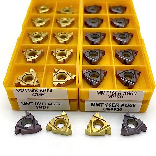 Cuchilla de carburo MMT16ER AG60 para torno CNC y fresado de roscas métricas 2