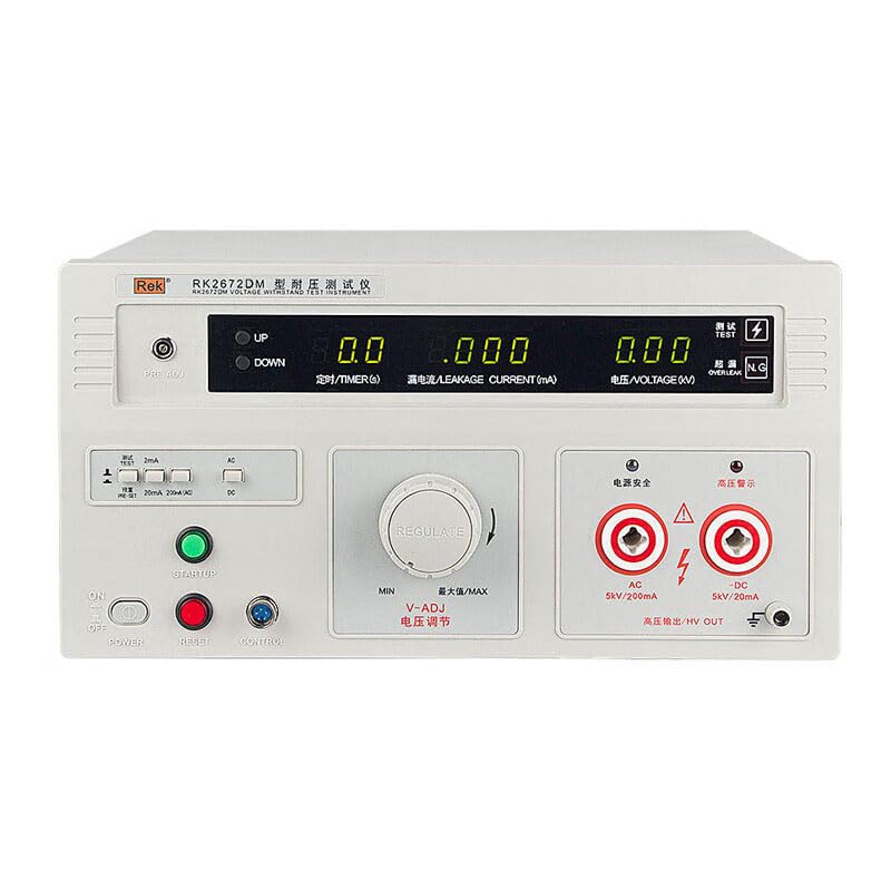 RK2672DM Withstand Voltage Tester Hi-Pot Tester AC 5kV 200mA DC 5kV 20mA