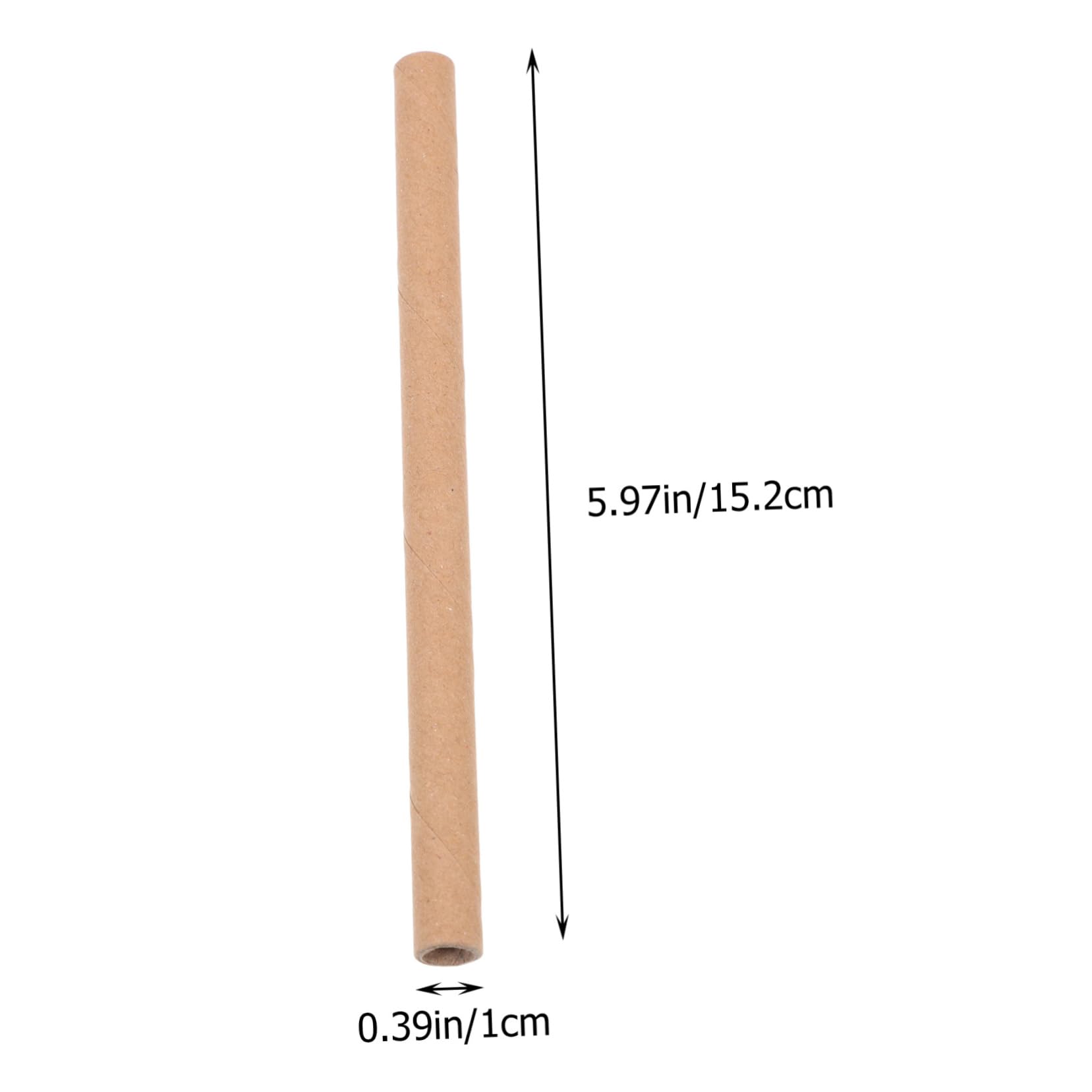 SUPVOX Multifunction Paper Tubes for DIY Round Paper Bees House Filling Tubes 200pcs