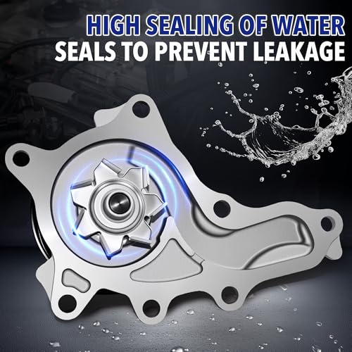 Image of Water Pump AW6252 Compatible for Scion tC 2011-2016, Compatible for Toyota Camry 2010-2017, Compatible for Highlander 2009-2019, Compatible for RAV4 2009-2020[2.5L /2.7L L4] Engine Only