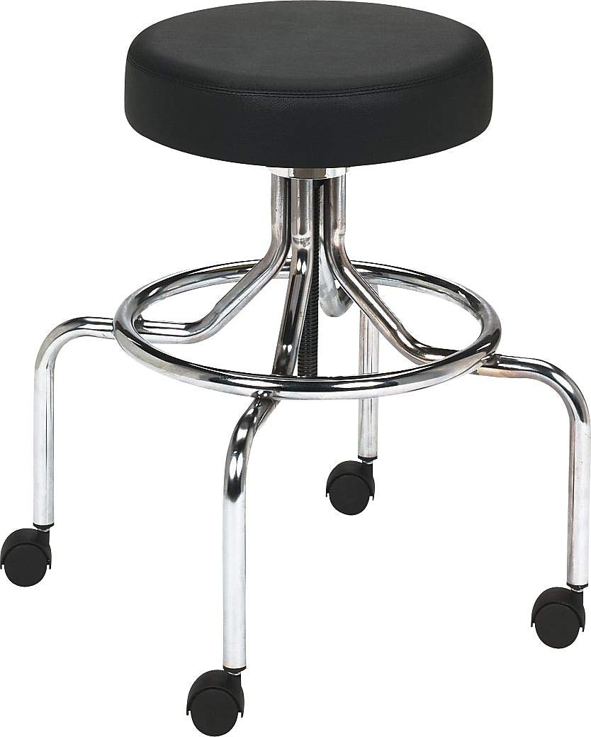 Amazon.com: Safco Products 3433BL Lab Stool, High Base with Screw