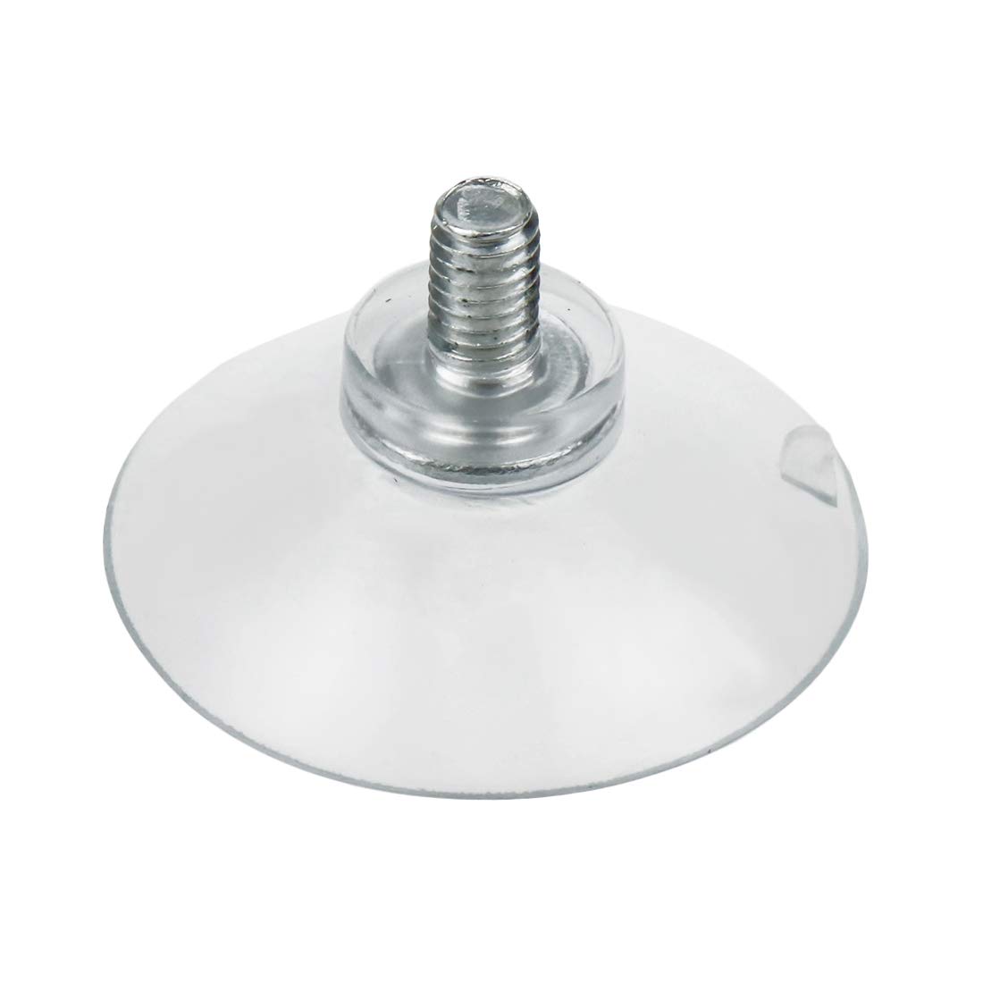 Xiaoyztan 20 tornillos de ventosa de goma con rosca M6 x 10 mm con ventosa de 42 mm de diámetro para mesa de cristal, muebles, espejo, puerta de cristal