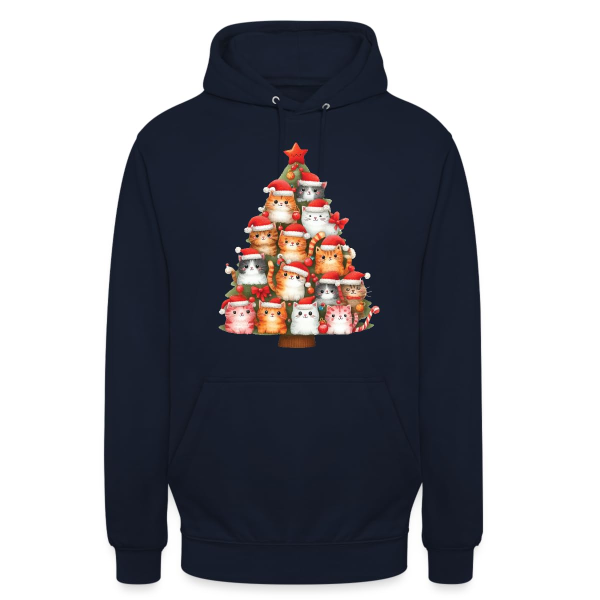 Gatto albero di Natale - Natale Natale Natale maglione