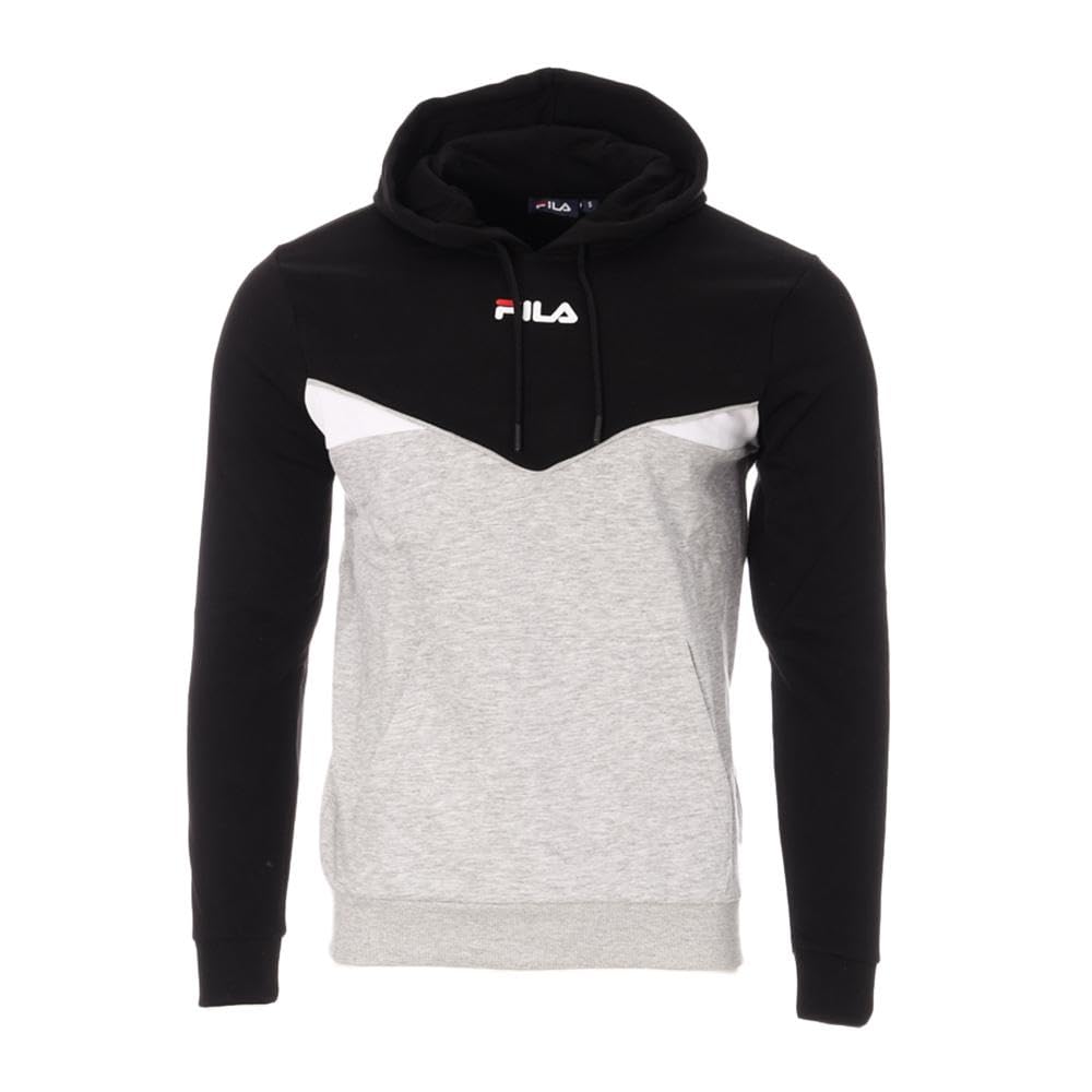 FILA Sudadera hombre gris negro