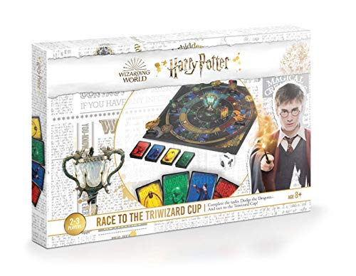Harry Potter - Race to the Triwizard Cup Game, Calling All Harry Potter Super-Fans! Ideal For 2 to 3 Players, Great Gift For Kids Aged 8+