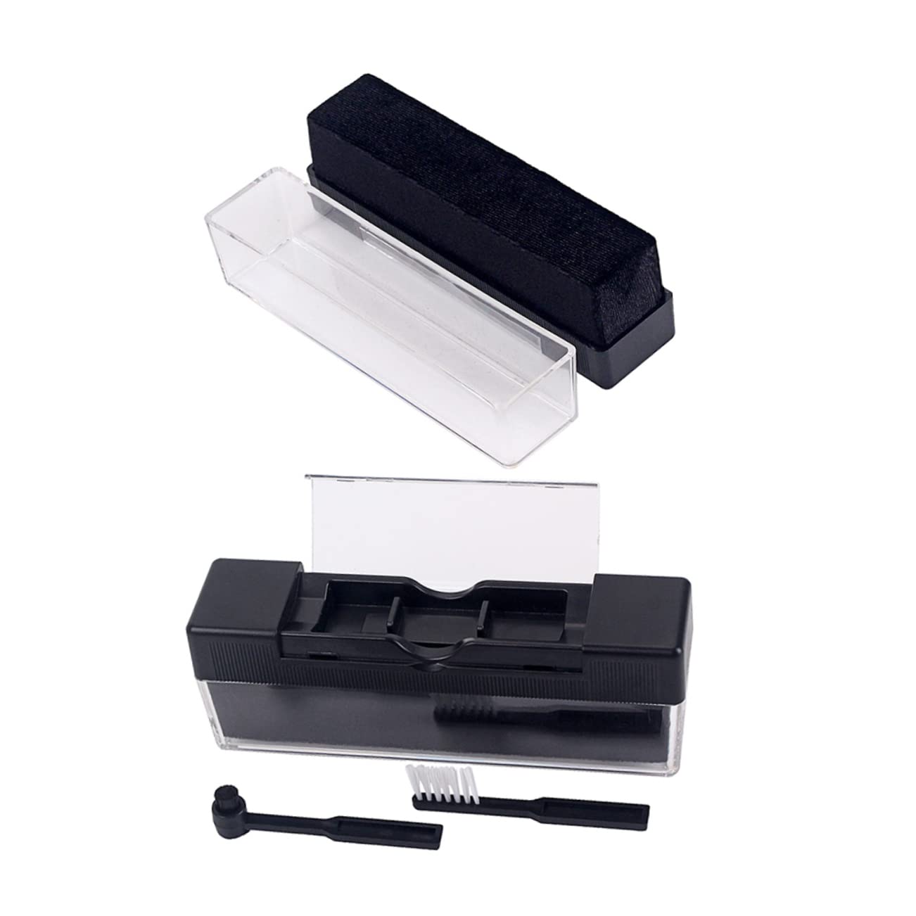 Uonlytech 2sets Per Dischi Con Kit Per Dischi Fonografici e Piattaforme Rimuove Macchie e La Dei Vinili