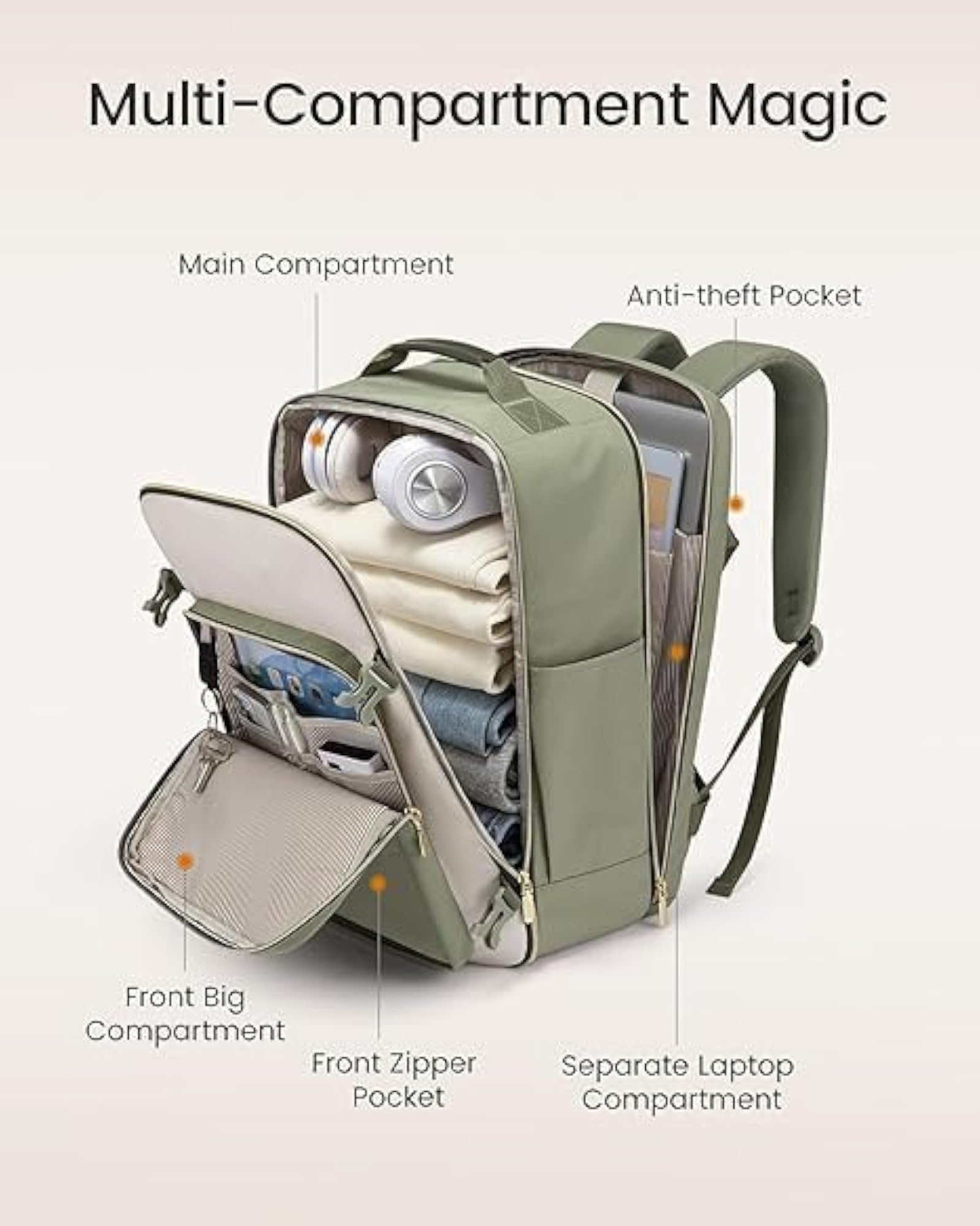 Large Travel Carry Bag, Multi-purpose Organizer
