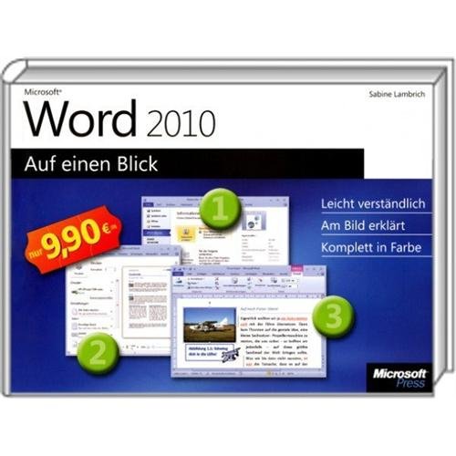 Preisvergleich Produktbild Microsoft Word 2010 auf einen Blick