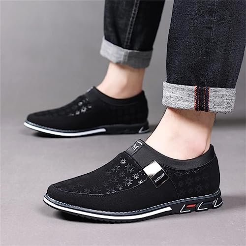 Men's Casual Shoes Business Slip-On Fashion Leather Loafers Comfortable Walking Driving Luxury Men's Work Office Formal Wear Outdoor Breathable Sneakers3