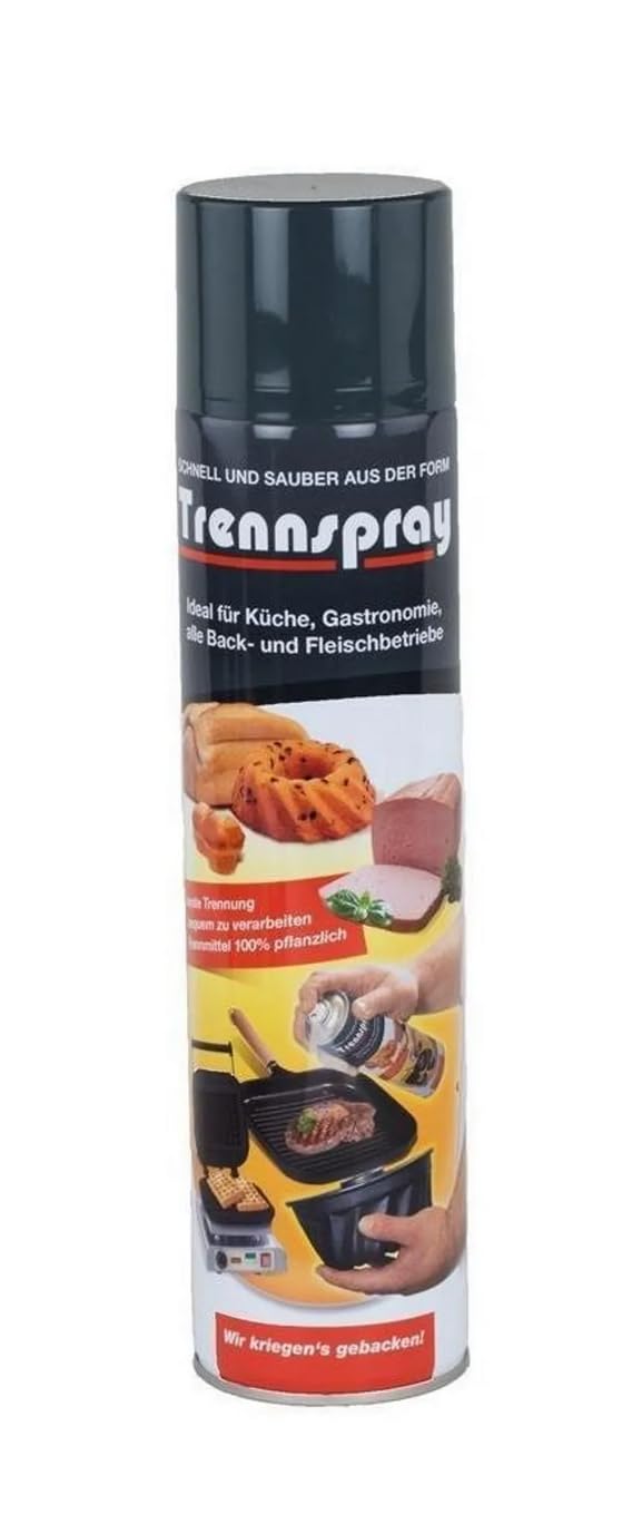 1 x 600ml Boyens Back Trennspray - Zum Grillen, Braten & Backen - Antihaftspray, Non Stick Spray für Grillroste, Plancha und Teppenyaki Grills, Sandwich Maker, Kontaktgrill, Back- und Auflaufformen