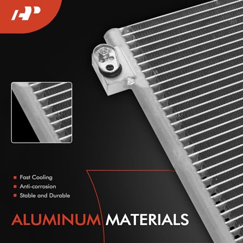 A-Premium APCON537 Air Conditioning A/C Condenser Compatible thumb #1