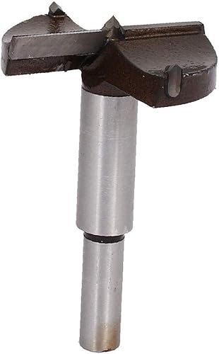 X-DREE 53mm Cutting Dia 10mm drill hole Opening Hole Hinge Boring Drill Bit Wood Cutter(Corte de 53 mm de diámetro Diámetro del vástago de 10 mm