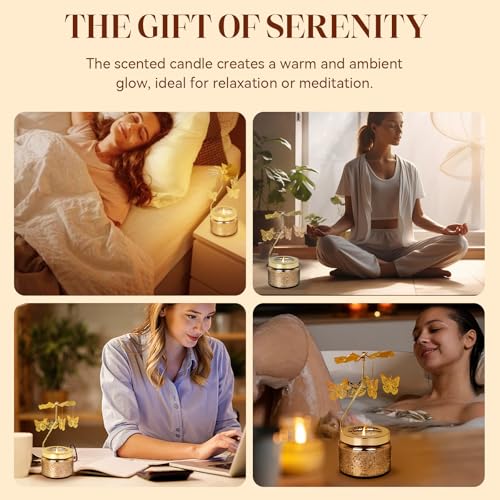 Butterflygiftsforwomenuniquebirthdaygiftsformomwifesisterdaughtergirlfriendfriendshiprotatablelavenderscentedcandlegiftforvalentinesdayanniversarymothersdayeasterchristmas Urban Country Home Decor Butterfly gifts for women unique birthday gifts for mom wife sister daughter girlfriend friendship rotatable lavender scented candle gift for valentines day anniversary mothers day easter christmas urban country home decor