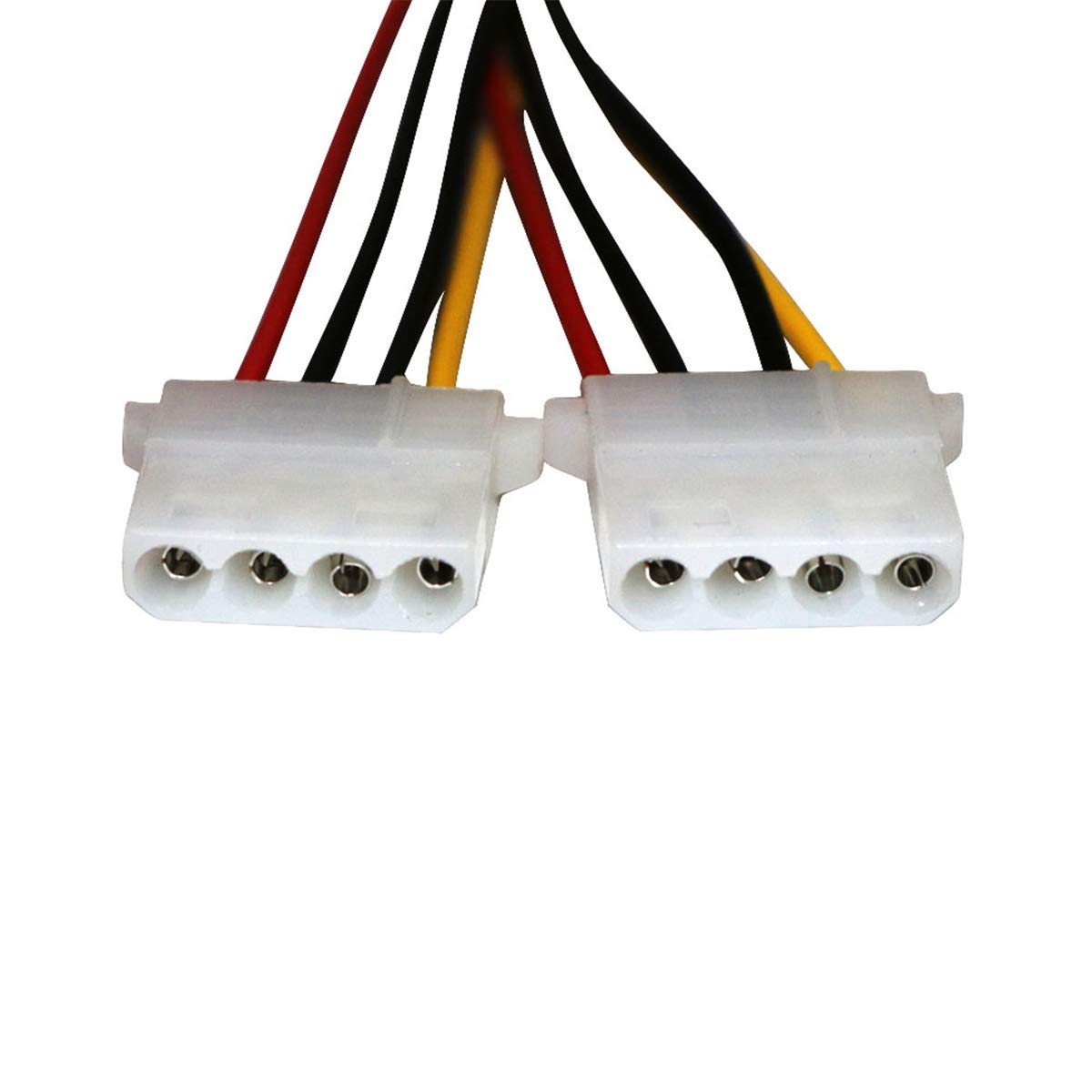 Owlotech Cable Adaptador Molex 4 Pines Macho A 2x SATA 15 Pines