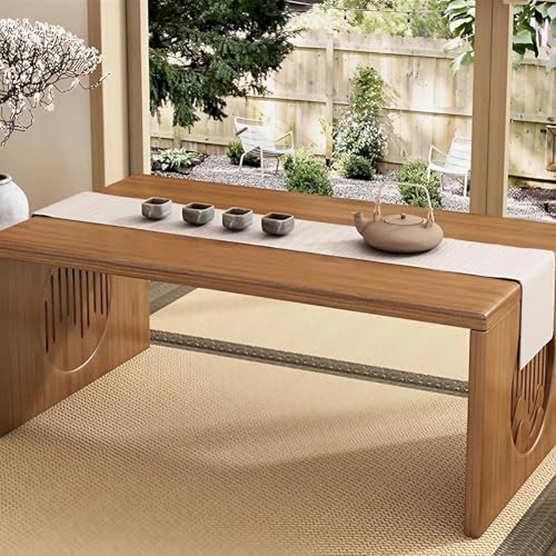 Table d'autel et méditation en bambou de haute qualité, modèle japonais 60cm