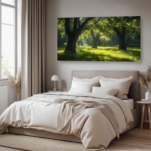 Impression sur toile nature forêt pour habiller un grand mur vide - 3