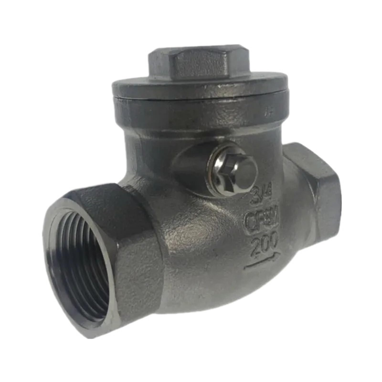 Dkgnyxnplj Dn50 1-1/2" Dn40 Pn16 Swing Check Valve Stainless Steel Ss304(Dn50)