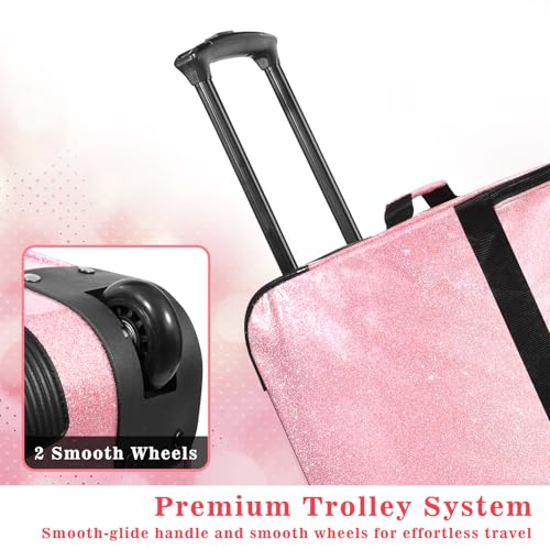 Sac de danse avec porte-vêtements rose, cadeau idéal pour danseuse
