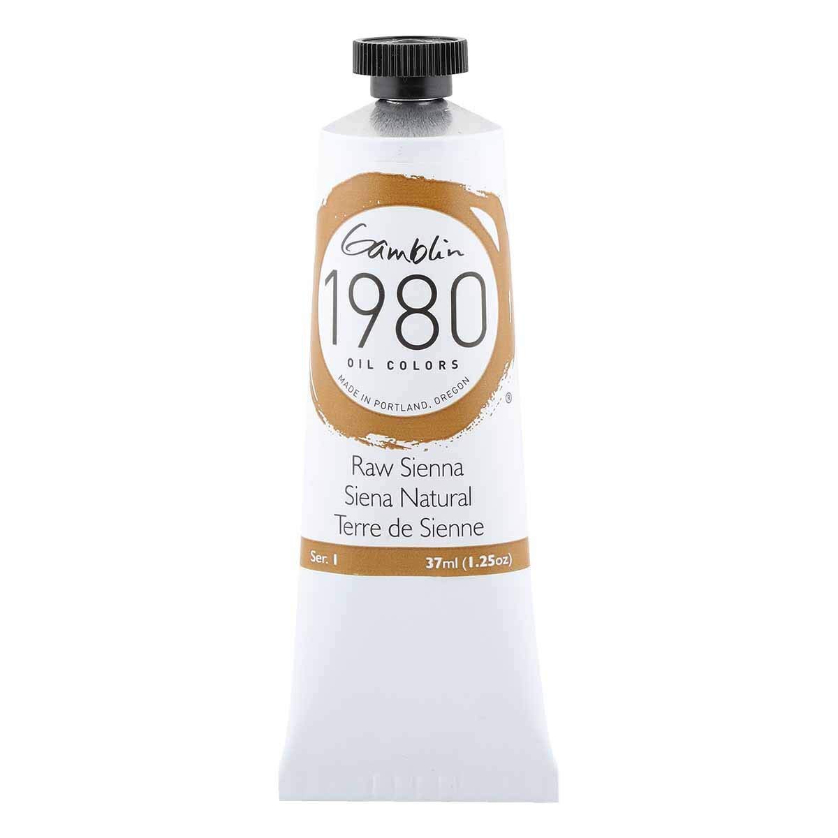 Gamblin 1980 Oil Raw Sienna 37Ml