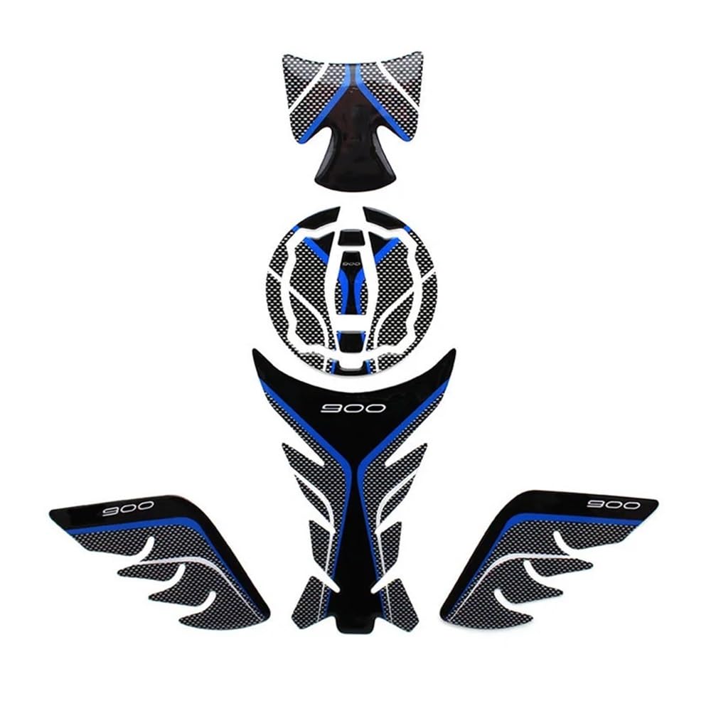 Motorcycle Fuel Tank Sticker Motorcycle Fuel Tank Cap Sticker Fuel Tank Decal Traction Side Pad Gas Fuel Knee Decal for Z900 Z900