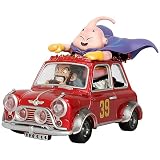 GATSUN Figura de Anime Majin Buu Hercule, Majin Buu Que Conduce el Coche Figuras de Hércules decoración Estatua figurita Modelo Regalo Adornos 12.5cm
