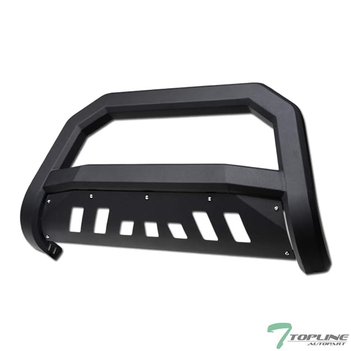 Buy TLAPS Matte Black AVT Style Bull Bar Brush Push Front Bumper Grill